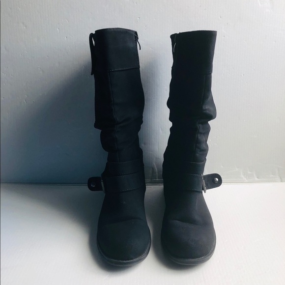 DE BLOSSOM, BLACK BOOTS, size 8 1/2 - Picture 6 of 9